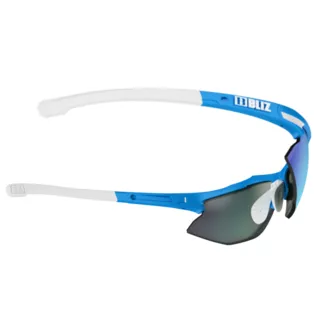 Cycling Glasses Bliz Velo XT Small - White-Blue