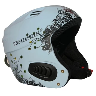Vento Gloss Graphics Ski Helmet  WORKER - White Graphics