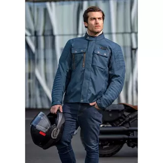 Men’s Motorcycle Jacket LS2 Vesta Man Blue