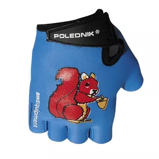 Children's Cycling Gloves Polednik Baby - Wolf - Squirrel