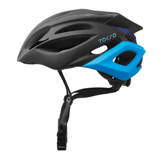 Kross Vincitore Tokyo Fahrradhelm - schwarz/blau