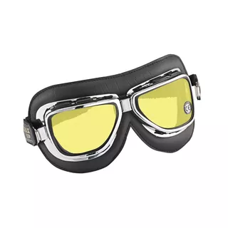 Vintage Motorcycle Goggles Climax 510 – Yellow Lens