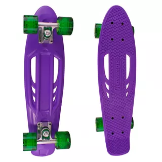 Pennyboard Karnage Standard Retro - Black-Red - Purple-Green