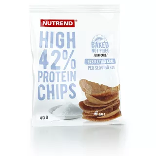 Proteinové chipsy Nutrend High Protein Chips 40g - juicy steak