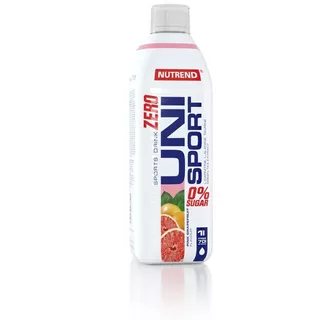 Hypotonický nápoj Nutrend Unisport Zero 1000 ml - višňa - čierna rýbezľa