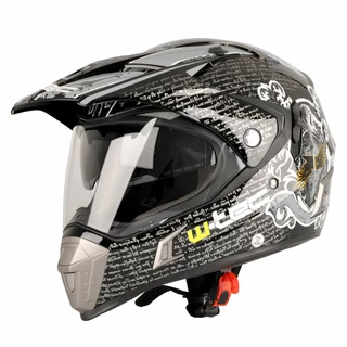 Motocross Helmet W-TEC NK-311 - XXL (63-64) - Duo Sport Black Grey