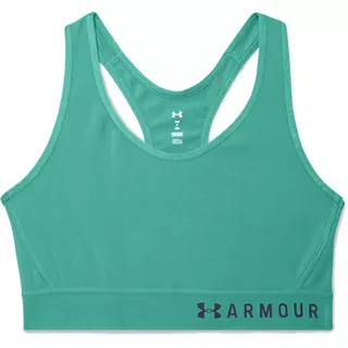 Women’s Sports Bra Under Armour Mid Keyhole - Green Malachite/Black