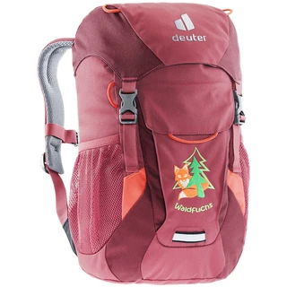 Children’s Backpack Deuter Waldfuchs - Leaf-Forest - Cardinal-Maron