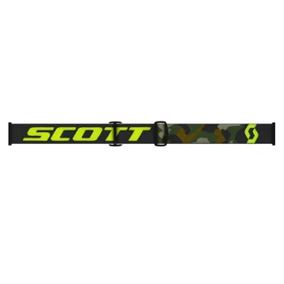 Motorcycle Goggles SCOTT Hustle MXVII WFS - Grey-Fluorescent Yellow-Clear