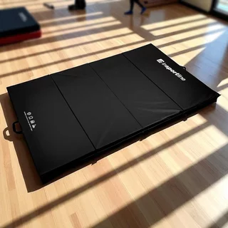 Składany materac gimnastyczny mata inSPORTline Kvadfold 200x120x5 cm