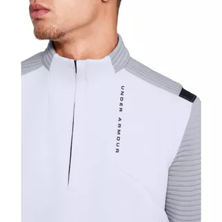 Pánska mikina Under Armour Storm Daytona 1/2 Zip - Teal Vibe - White