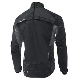 Kellys Wind Pack Unisex Fahrradjacke - schwarz-grau, XL