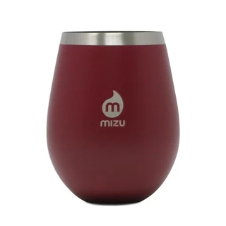Hrnek Mizu Wine Cup - Ice Blue - burgunderrot