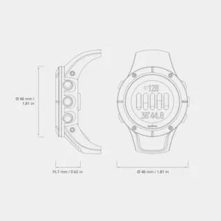Sportovní hodinky SUUNTO Spartan Trainer Wrist HR Blue - 2.jakost