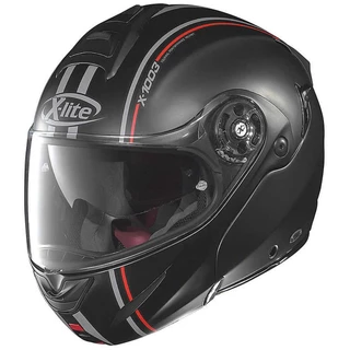 Moto Helmet X-lite X-1003 Millstatt N-Com - Flat Black-Yellow