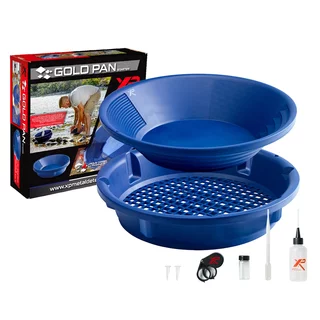 Sada rýžovacích pánví XP Metal Detectors Gold Pan Starter Kit
