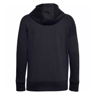 Dámská mikina Under Armour Rival Fleece FZ Hoodie - Black