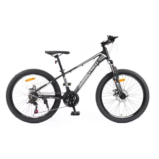 Juniorské kolo Canull XC 241 24" - model 2026 • 137-152 cm - černá/bílá