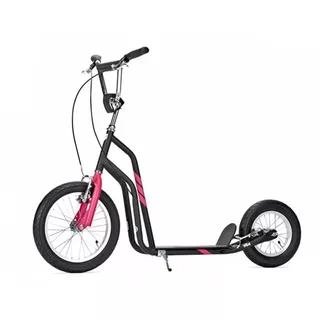 Yedoo City Scooter - Black-Blue - Black-Light Red