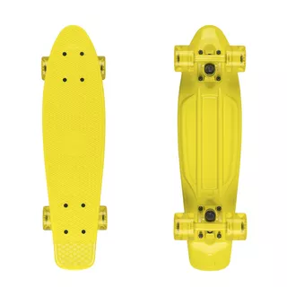 Penny Board Fish Classic 22” - Purple-White-Green - Yellow-Yellow-Transparent Yellow