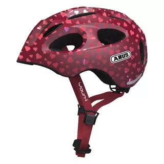 Children’s Cycling Helmet Abus Youn-I - Pink - Cherry Heart