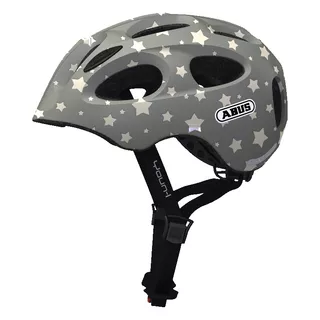 Children’s Cycling Helmet Abus Youn-I - Black - Grey Star