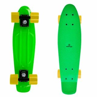 Spartan plastic skateboard - Red - Green