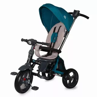 Three-Wheel Stroller w/ Tow Bar Coccolle Velo - Beige - Green