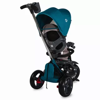 Three-Wheel Stroller w/ Tow Bar Coccolle Velo - Purple