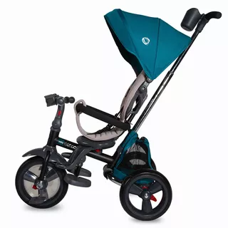 Three-Wheel Stroller w/ Tow Bar Coccolle Velo - Green