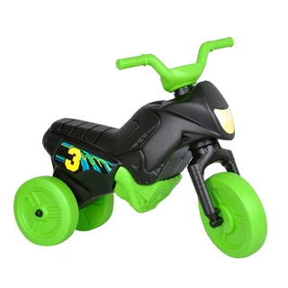 Das Kinderlaufrad Enduro Mini - schwarz-grün