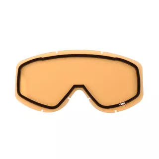 Replacement Lens for Ski Goggles WORKER Hiro - Smoked Mirror - Yelow