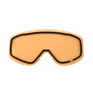 Replacement Lens for Ski Goggles WORKER Cooper - Smoked Mirror - Yelow