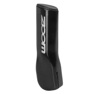 Bullhorn Handlebar Ends ZOOM Aero Short Black