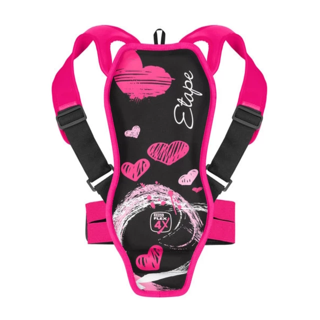 Girls’ Spine Protector Etape Backbone Heart