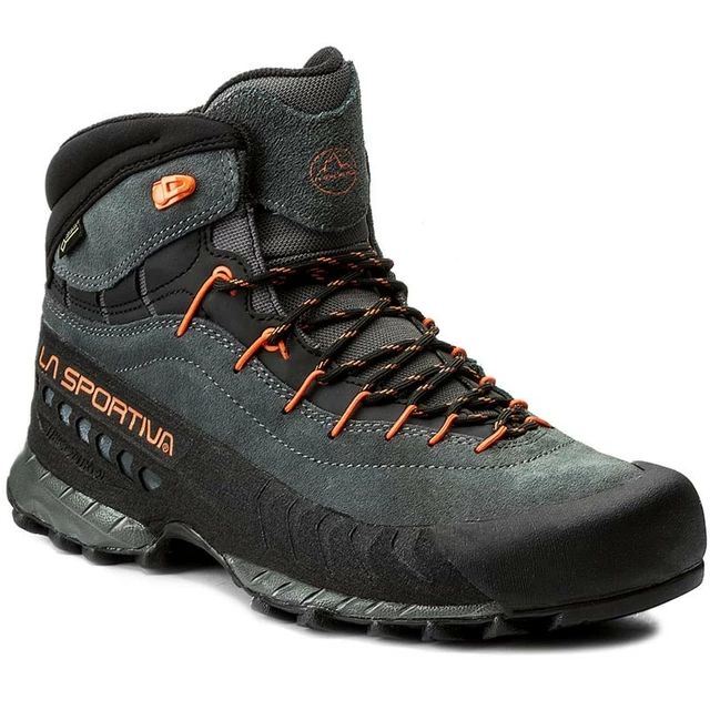 Men’s Hiking Shoes La Sportiva TX4 Mid GTX - Taupe/Sulphur - Carbon/Flame