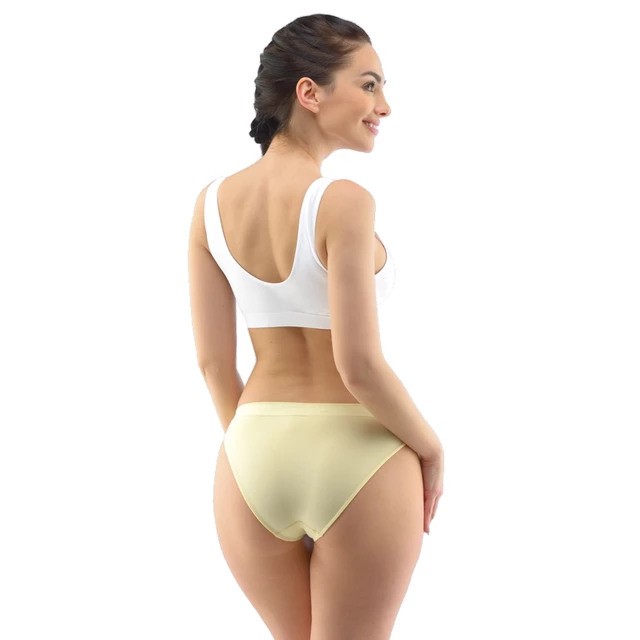 Regular Fit Underwear with Narrow Hip Bamboo PureLine - White