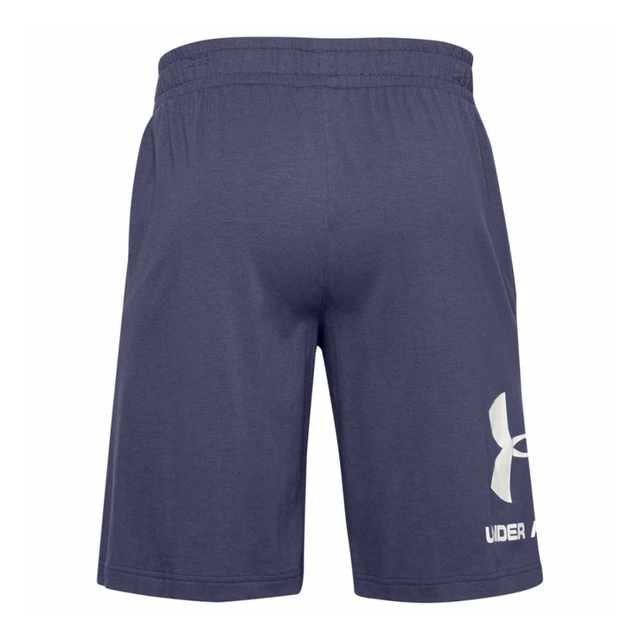 Pánske športové kraťasy Under Armour Sportstyle Cotton Graphic Short - Blue Ink