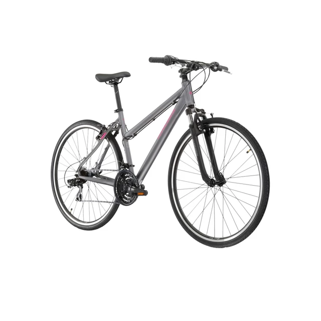 Dámsky crossový bicykel Kross Evado 1.0 28" - model 2023 - biela/tyrkysová