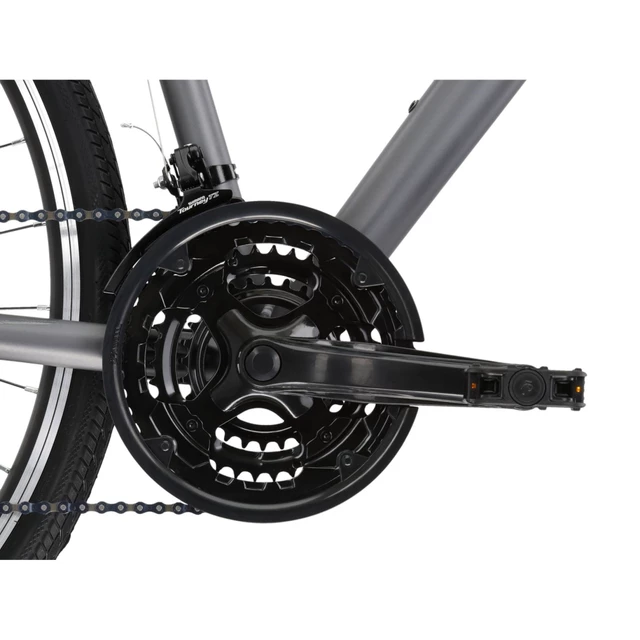 Dámsky crossový bicykel Kross Evado 1.0 28" - model 2023 - biela/tyrkysová