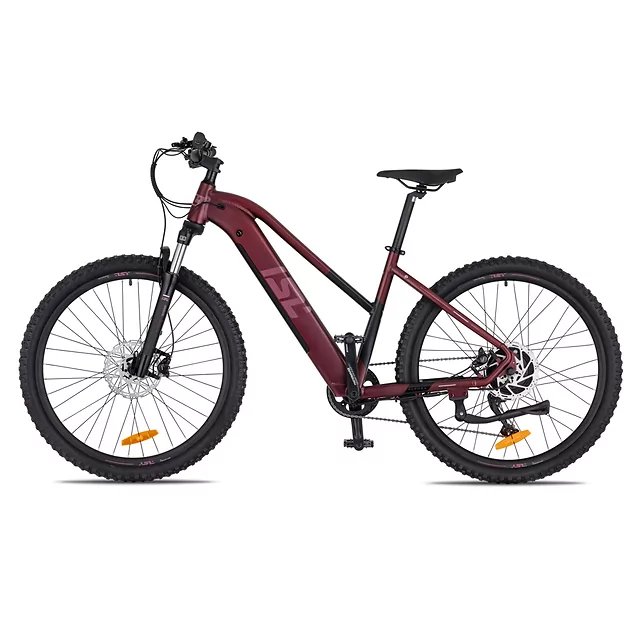 Dámské horské elektrokolo inSPORTline ISL Cleora 648 Wh 27,5" - model 2026 - Velour Red