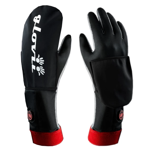 Universal Heated Gloves with Waterproof Cover Glovii GYB - Black