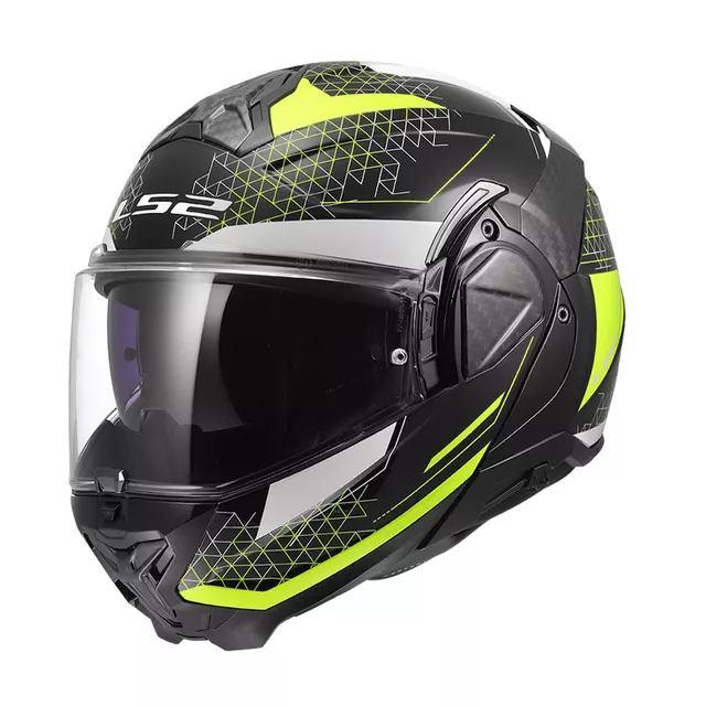 Překlopná přilba LS2 FF910 Advant II Astral H-V Yellow P/J