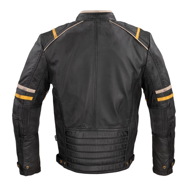 Men’s Leather Motorcycle Jacket W-TEC Traction