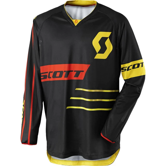Motokrosový dres SCOTT 350 Dirt MXVII - Black-Yellow