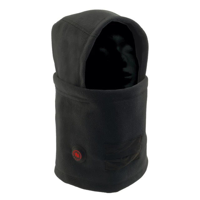 Heated Hooded Neck Warmer Glovii GHB - Black