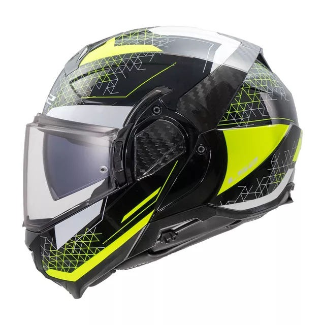 Překlopná přilba LS2 FF910 Advant II Astral H-V Yellow P/J