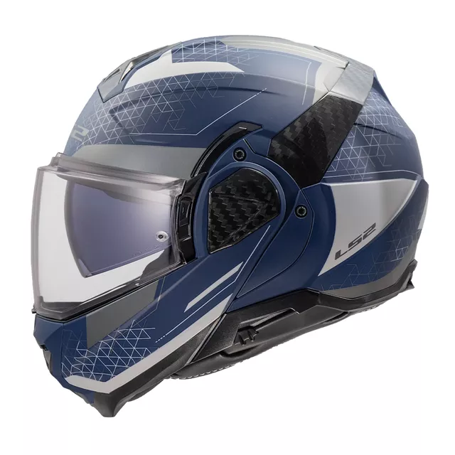 Překlopná přilba LS2 FF910 Advant II Astral Navy Blue Grey P/J
