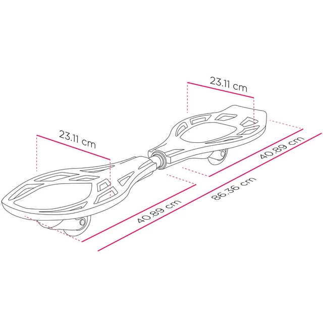 Waveboard Street Surfing LX - Kustruktiv