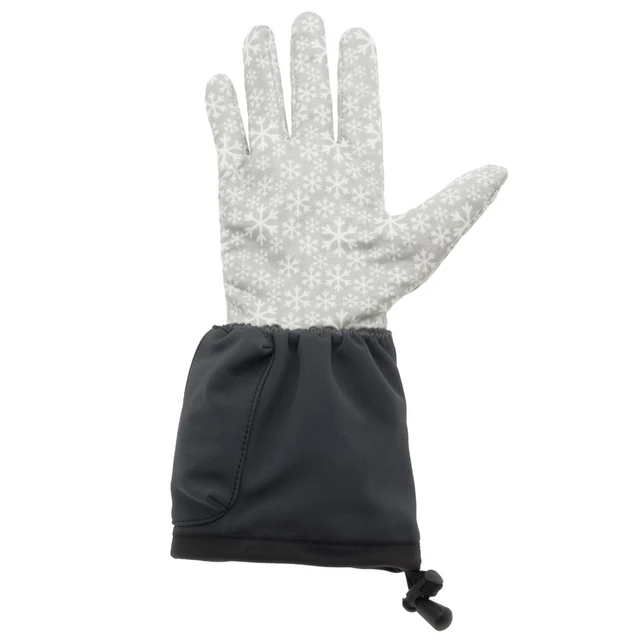 Univerzální vyhřívané rukavice Glovii GEG - černo-šedá, S-M